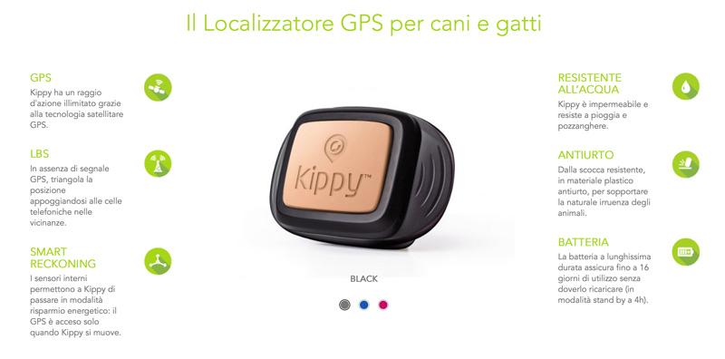 localizzatore per cani e gatti